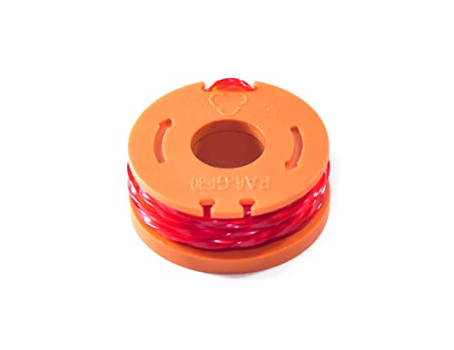 LBK 6-Pack Replacement 10-Foot Grass Trimmer/Edger Spool Line, Compatible Model Worx WA0010