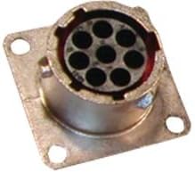 SOURIAU UT001823SH CIRCULAR CONNECTOR RECEPTACLE, SIZE 18, 23 POSITION, WALL