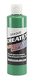 Createx Colors Paint for Airbrush, 8 oz, Opaque Light Green