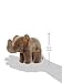 Steiff Gray Trampili Elephant Premium Plush Toy, 5”, Grey, Button in Ear Symbol, Machine Washable (64487)