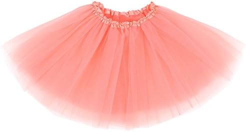 Women Classic Elastic 3 Layered Ballet Tulle Tutu Skirt