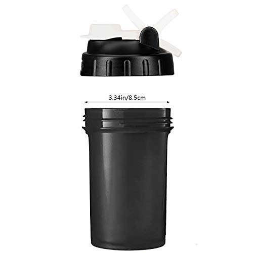 hydro2go Shaker Protein Bottle Replacement Lid (Black)