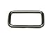 Generic Metal Silvery Rectangle Buckle 1.5
