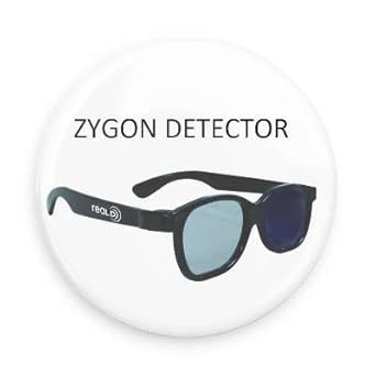 Dr Who Zygon Detector Dr. Who Series Pin-back Button or Magnet (1.5