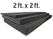 5S LEAN TOOL BOX FOAM ORGANIZERS 2FT X 2FT BLACK 3