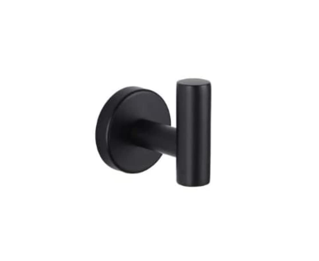 Photo 1 of Little Dreams Products Towel Hooks Bathroom Hook Wall Towel Hooks Towel Hook for Bathroom Brushed Nickel Robe Hook for Cabinet Closet Door Wall Mounted Brushed Nickel 304 Stainless Steel (Black)