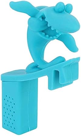 Colador de té coladores de té de silicona en forma de animal infusor de