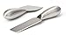Tosnail 4 Pieces Stainless Steel Cheese Knives Cheese Slicer Cheese Cutter