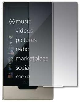 Premium Crystal Clear Screen Protector for Microsoft Zune HD 16 GB / 32 GB Platinum