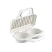 Microwave Egg Poacher BPA-Free by Dependable Industries Inc. Essentials – Quick & Easy 2-Cavity Egg Cooker for Perfect Poached Eggs in Minutes – Dishwasher & Microwave Safe