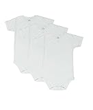 4T 5T 6T Toddler Bodysuit Short Sleeve Round Crew Neck 3-pack