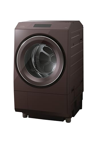 Toshiba TW-127XP3R(T) Front-Type Washer/Dryer, Width 23.6 inches (60 cm), Washing 26.5 lbs (12 kg), Drying, Right Opening, Bordeaux Brown, Large Air Volume, Ag+ Antibacterial Water, Detergent,