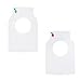 Reusable Wine Bottles Tag Racks Bottle Labels Hang Tags Cellar Storage Glass Markers Plastic Custom Label Fit Enthusiast Erasable Wipes Dry Erase Marker Colored Rack Bulk Blank Liquor Hangers 120 PCS