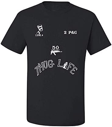 Wintree All Eyez on Me 2PAC Tattoo Unisex Tattoo T-Shirt Inspired Classic Gift T-Shirts