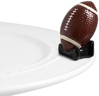 Nora Fleming Handpainted Mini Touchdown (Football) A46