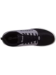 HEELYS Pro 20 (Little Kid/Big Kid/Adult) Black/Grey