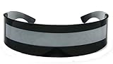 WebDeals - Futuristic Wrap Around Monoblock Cyclops Shield Sunglasses (Black Frame/Silver)