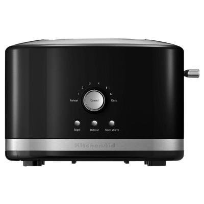 Click Here to See More Images 2 Slice Toaster with Peek and See in Onyx Black