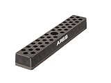ARES 70080-37 Hole Hex Bit Organizer with Strong Magnetic Base - Keep Your Favorite Specialty, Drill, Tamper & Quick Change Bits Conveniently Organized and Accessible