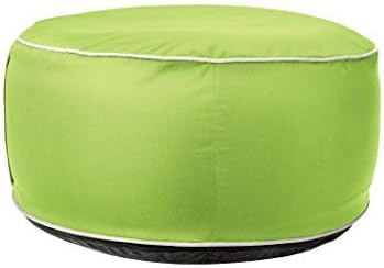 Outdoor decor Inflatable Poufs, Lime by Commonwealth Home Fashions