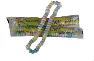 Wockenfuss Candies Candy Necklaces, 3 pieces