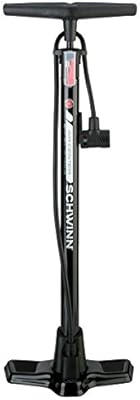 schwinn air center plus floor pump with gauge