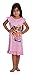 Puppy in My Pocket Big Girls' Puppy in My Pocket Puppy Ruffle Nightgown, Pink, 7/8