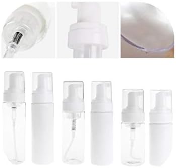 100/150/200ML Foaming Soap Pump Shampoo Dispenser Lotion Liquid Foam Bottle Container Portable White/Clear New,200ml,White