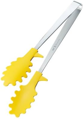 Eul Antibacterial Heat Resistance Noodles Tongs Yellow (Japan Import)