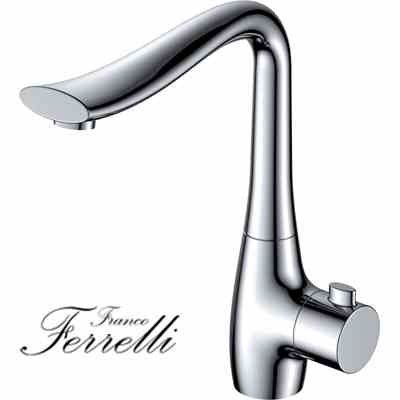 Franco Grande Ferrelli Handle Kitchen Sink Mixer Tap In Chrome