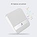 Wireless New Doorbell Chime Door/Entry Chime, Window Sensor Ding-Dong Alarm Chime,Chime (Not for Ring)(White)