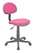 Calico Designs Deluxe Task Chair in Pink with Gray Base 18510