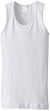 Clementine Big Girls' Everyday Wide Strap Tank Top, White, 10/12/Medium