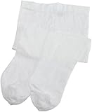 Danskin Little Girls' Student Footed Tight,White,S (4/6)