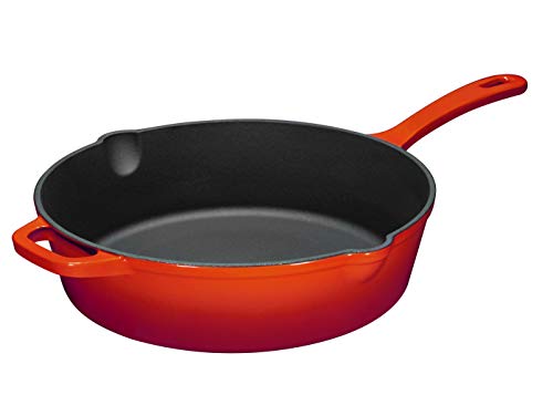 1 Enameled+Skillet+Saut%25C3%25A9+Superior+Retention