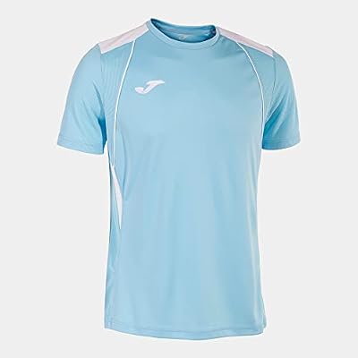 Maglia a Manica Corta Uomo Championship VII Celeste Bianco