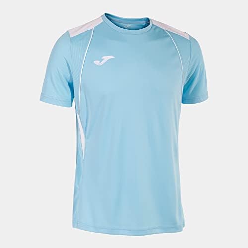 Maglia a Manica Corta Uomo Championship VII Celeste Bianco