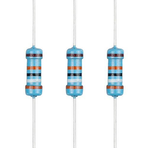 EDGELEC 100pcs 390K Ohm Resistors – 1/2W (0.5 Watt) 1% Tolerance Metal Film Fixed Resistors For Electronics - View #8