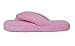 Onmygogo Coral Fleece Flip-flops for Women Non-slip Cotton Outsole (Size M(US women size 8-9), Pink)