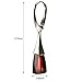 Ian and Valeri Co. Black Cherry Amber Sterling Silver Modern Set Leverback Earrings Necklace 18 Inches