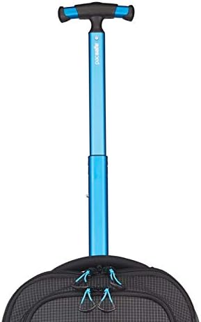 A mono aluminum tube handle and Anti-theft zippers