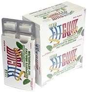 Fitgum Functional chewing gum 1Box-12 sleeves - 120 pieces/box, Diabetic Safe, Sugar Free appetite suppresant, blood sugar regulation and elevate metabolism