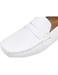 VOSTEY - Zapatillas de conducción para hombre, de estilo casual, suaves