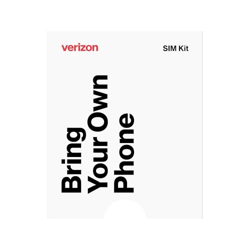 Verizon Prepaid Bring Your Own Phone (BYOP) SIM Kit - Activate Your Unlocked, C…