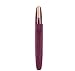 Kinmac 360° Protective Vertical Style Laptop Sleeve Case Bag with Pocket for MacBook Pro 14 inch and 14 inch-14.4 inch Screen Laptop (Wine Red Canvas)