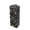 Muse M-1985 DJ PA-installatie 800 W, met Bluetooth en lichteffecten (USB, AUX, microfoonaansluiting, FM-radio…