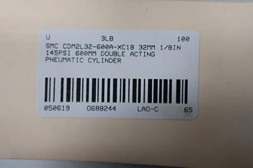 4 SMC+CDM2L32+600A+XC18+Pneumatic+Cylinder+600MM