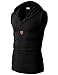 H2H Mens Various Colors Hooded Sleeveless Tank Top