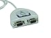 C2G/Cables to Go 26478 USB to 2-Port DB9 Serial RS232 Adapter Cable, TAA Compliant (2 Feet, 0.6 Meters)