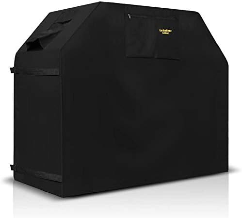 Felicite Home 52 Inch Grill Cover BBQ Grill Cover,Gas Grill Cover for Weber,Water Resistant,Black